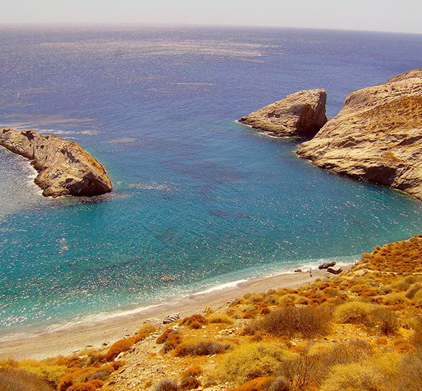 The Mesmerizing Folegandros Beaches